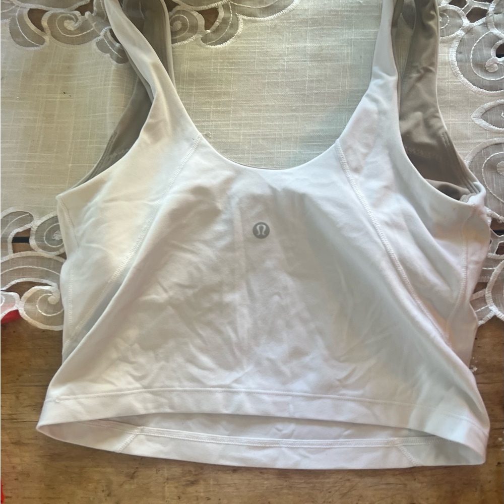 Lululemon align tank White Sports Bra